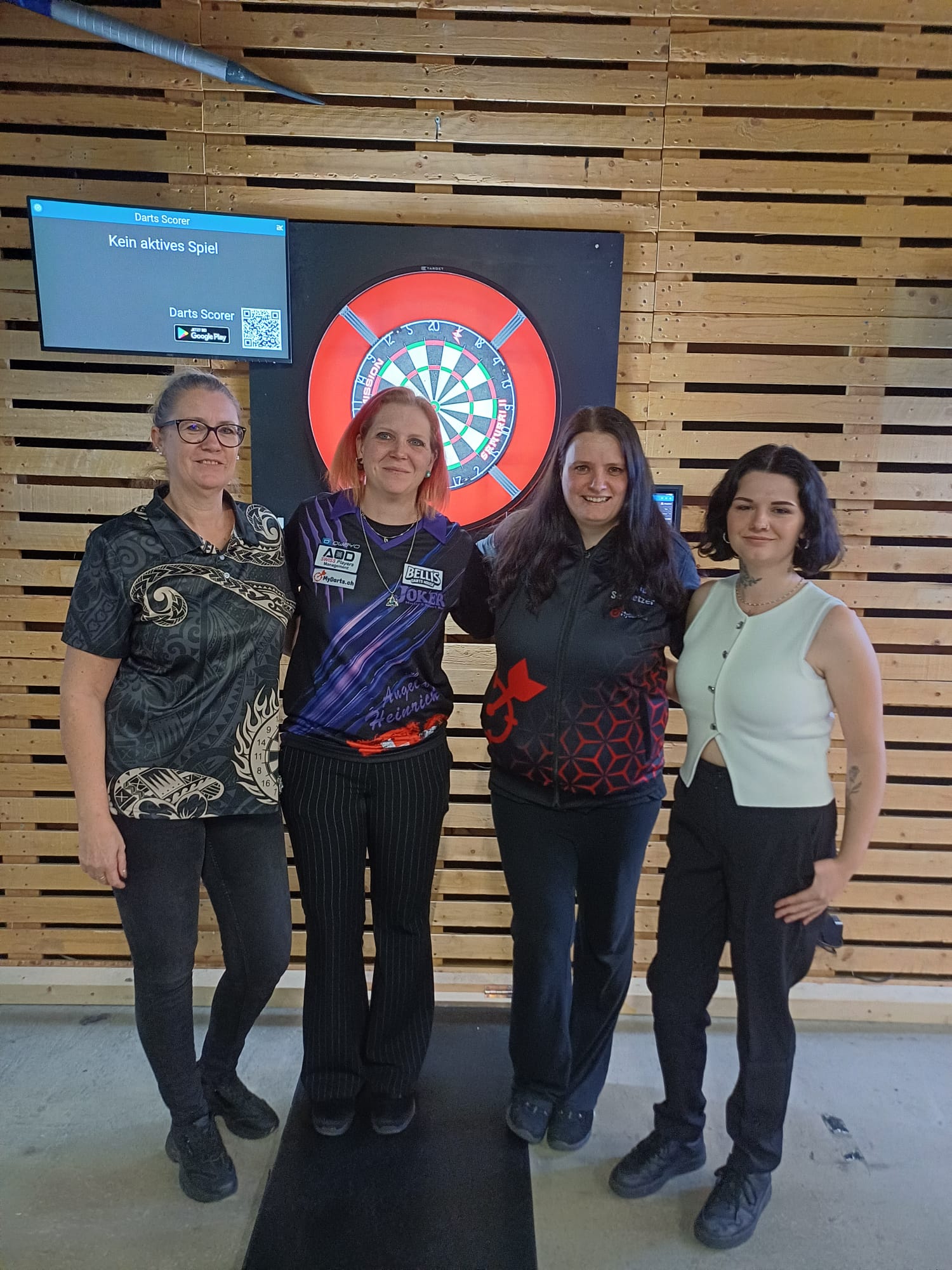 Sissach Open 2025 - Damen: Denise Köchli, Angela Heinrich (Siegerin), Sylvia Schnetzer und Emilie Perrin (Halbfinale)
